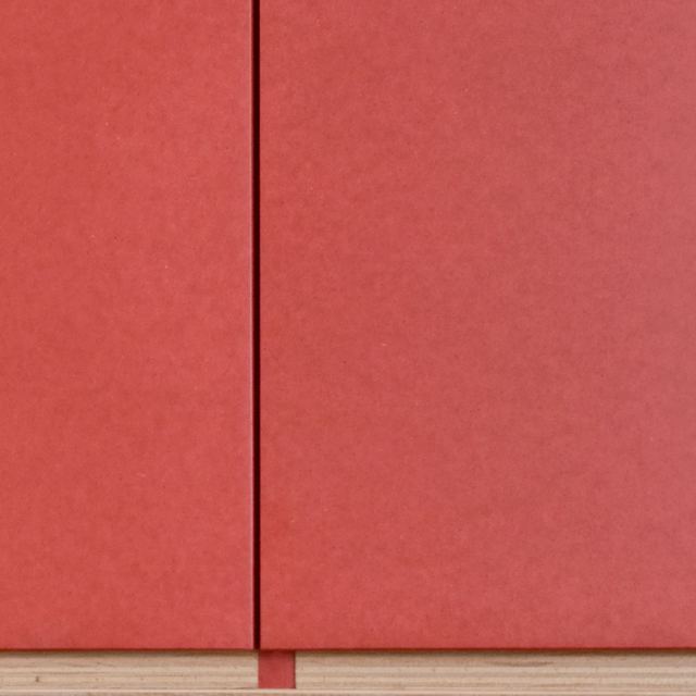 MDF rood